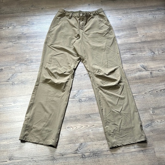 Banded Men’s Khaki Causal Pants Elastic Waist 34x34 - Picture 1 of 9